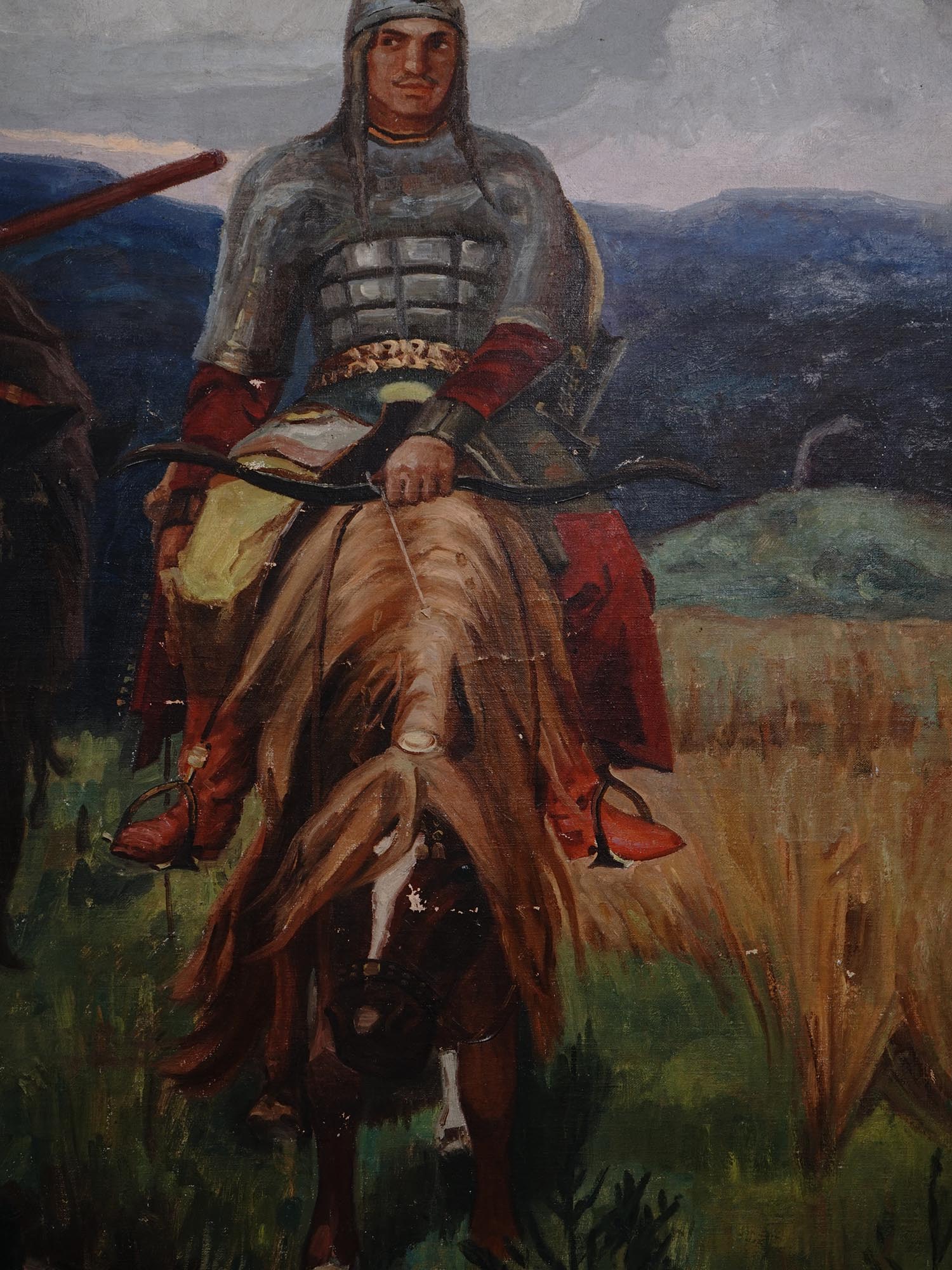 RUSSIAN PAINTING OF BOGATYRS AFTER VIKTOR VASNETSOV PIC-3